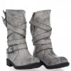 női bokacsizma Crystal Shoes szürke 1050